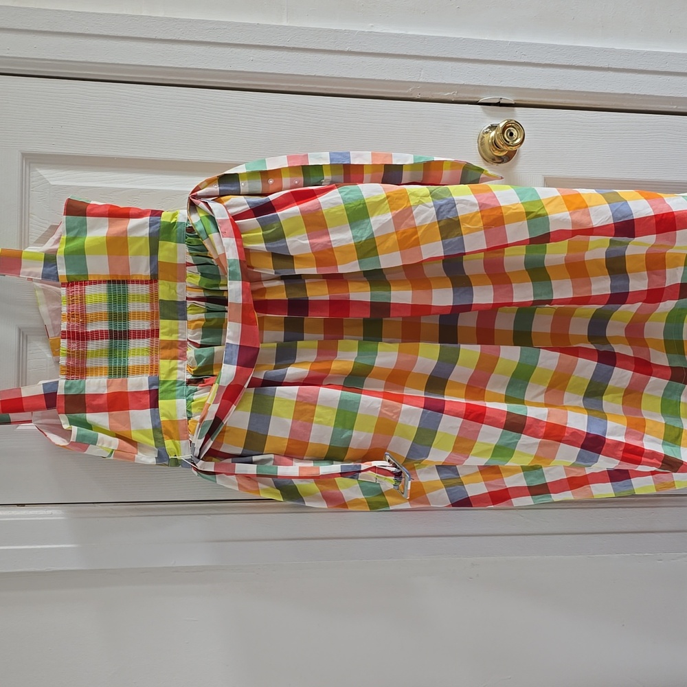 Colorful Checkered Sundress - Picture 3 of 3